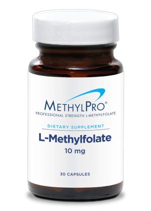 MethylPro L-Methylfolate 10 mg - A high-potency, active folate supplement for advanced methylation support.