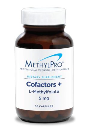 MethylPro L-Methylfolate 5 mg + Cofactors - Active folate with B6, B12, and Magnesium for methylation and mood support.