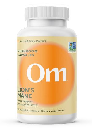 Lion’s Mane Mushroom Capsules Helps support memory & focus