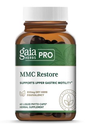 MMC Restore - A blend of bitters and prokinetic herbs to support the Migrating Motor Complex and gastric motility.