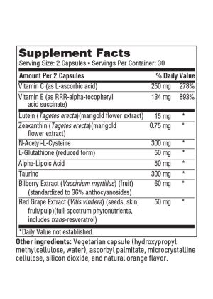 SFI Health OcuThera - Antioxidant and phytonutrient formula for eye and vision health.