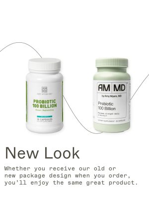 Probiotic Capsules 100 Billion advanced microbiome support that maintains a healthy gut microflora and supports regularity