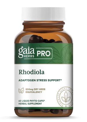 Rhodiola Phyto-Caps - An adaptogenic herb with 6mg of Rosavins to support stress and energy.