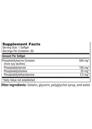 SeraBella Plus - A Phosphatidylserine Complex from soy lecithin for cognitive and neuronal support.