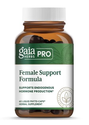 Female Support Formula - An herbal blend with Black Cohosh and Chaste Tree for female hormone balance.