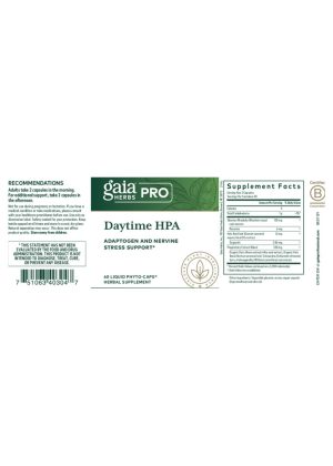 Daytime HPA - Adaptogen and Nervine Stress Support - Back