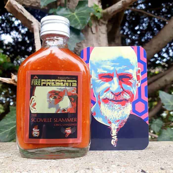 League Of Fire CHUG CHALLENGE v4 Hot Sauce - DISCONTINUED COLLECTIBLE - Image 3