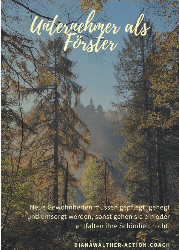 Unternehmer als Förster