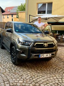 2024 08 Diana mit Pickup