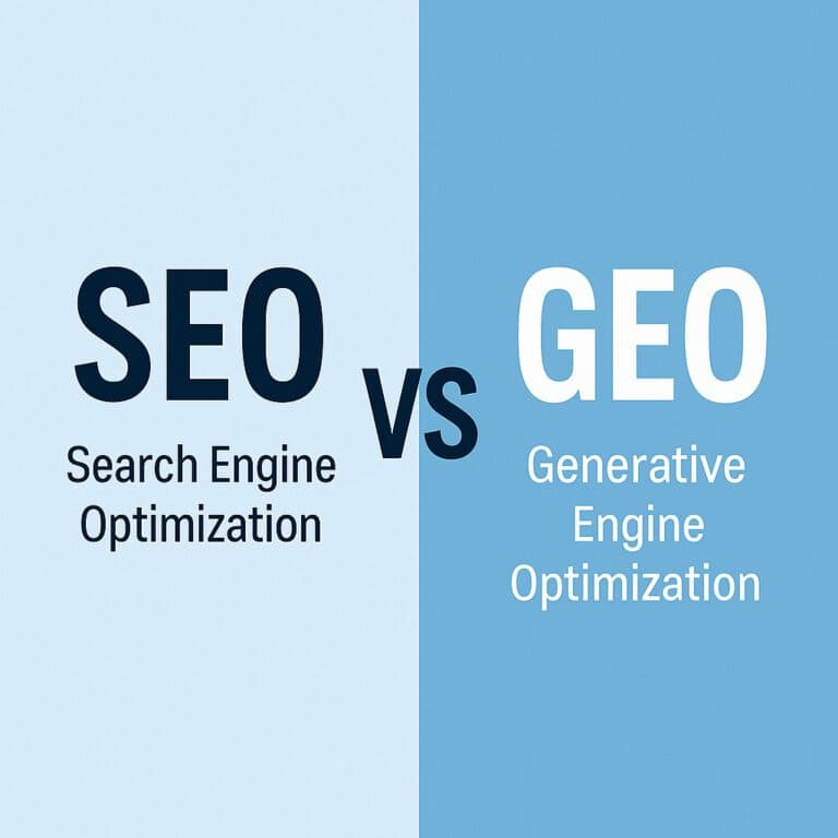 Blog - Coach Insights 1 Gegenüberstellung SEO und GEO.