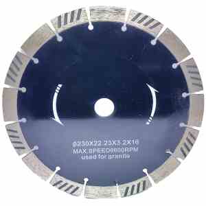 Deimantinis segmentinis pjūklas sausam  pjovimui S230ST S