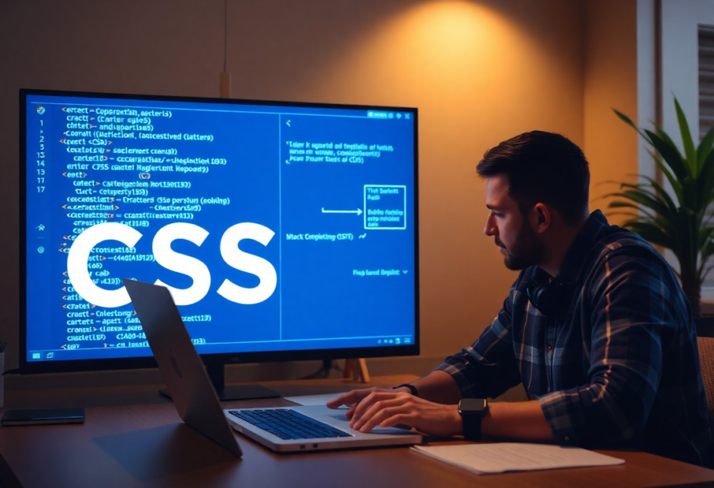 learning CSS, stock image
