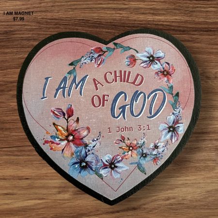 I Am Magnet 10cm x 9.5cm