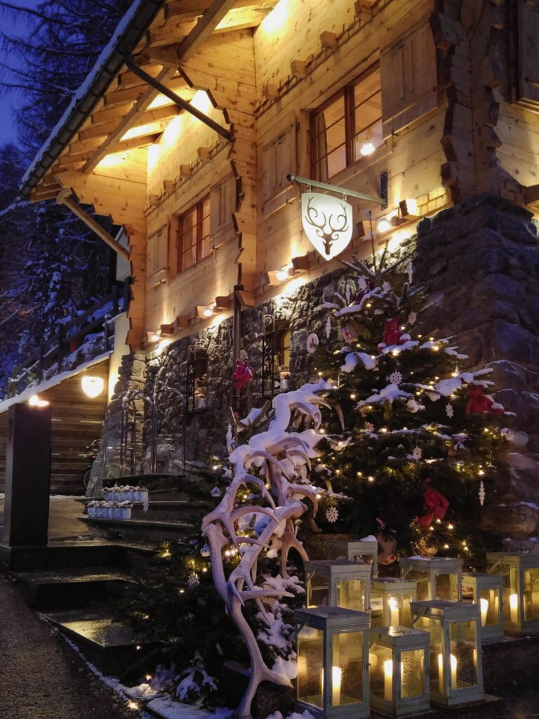 Cervo Christmas Decorations Zermatt