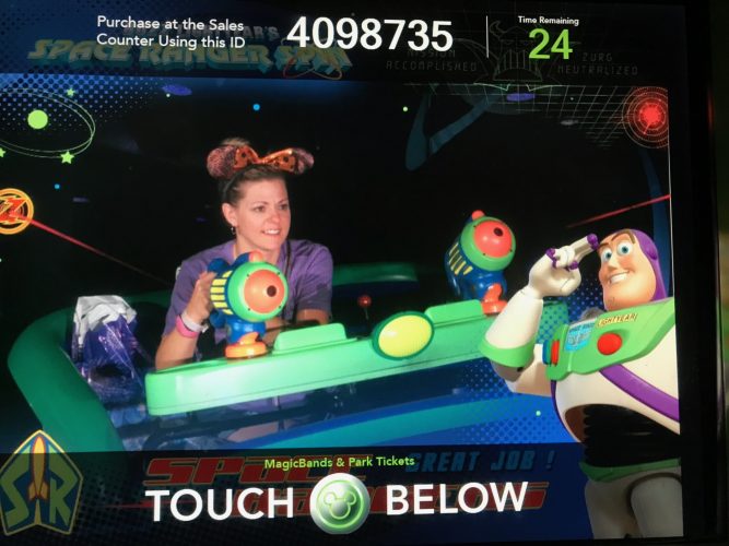 PhotoPass photo on Buzz Lightyear Space Ranger Spin