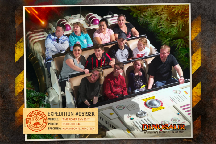 PhotoPass photo on Dinosaur