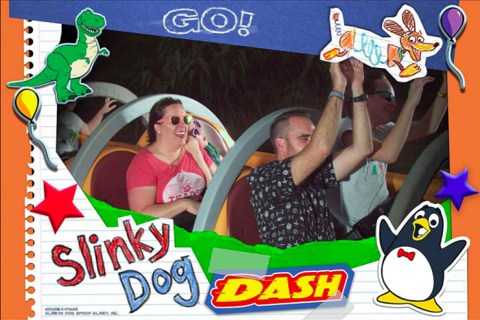 PhotoPass photo on Slinky Dog