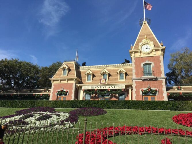 Disneyland entrance