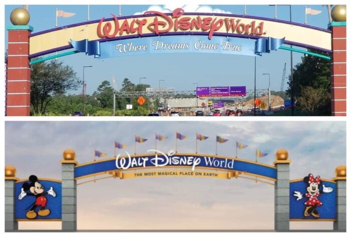 walt disney world main gate