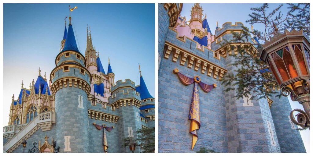 Disney World Enhancements are underway for 50th Anniversary 4 Cinderella castle
