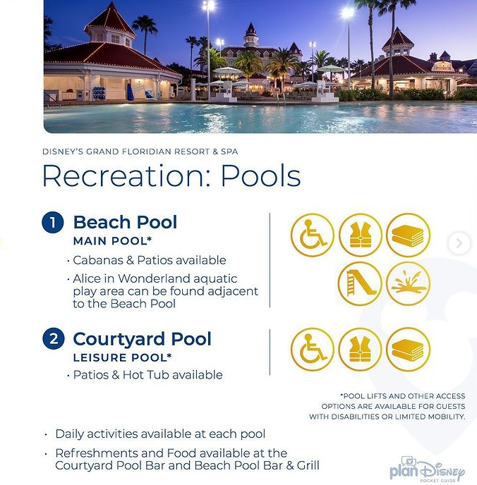 Disney's Grand Floridian Resort & Spa planDisney Pocket Guide 3 Disney's Grand Floridian Resort & Spa planDisney Pocket Guide 3