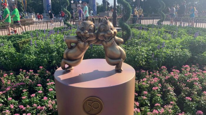 Disney Fab 50 Statues Now On Display In The Magic Kingdom! 5 Disney Fab 50 statues