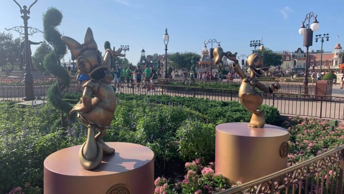 Disney Fab 50 Statues Now On Display In The Magic Kingdom! 3 Disney Fab 50 statues