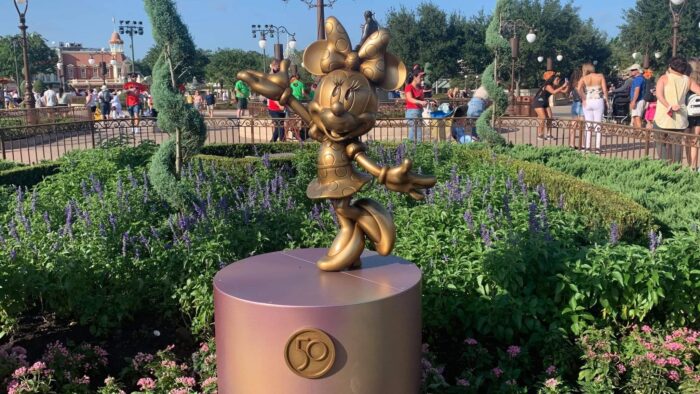 Disney Fab 50 Statues Now On Display In The Magic Kingdom! 1 Disney Fab 50 statues