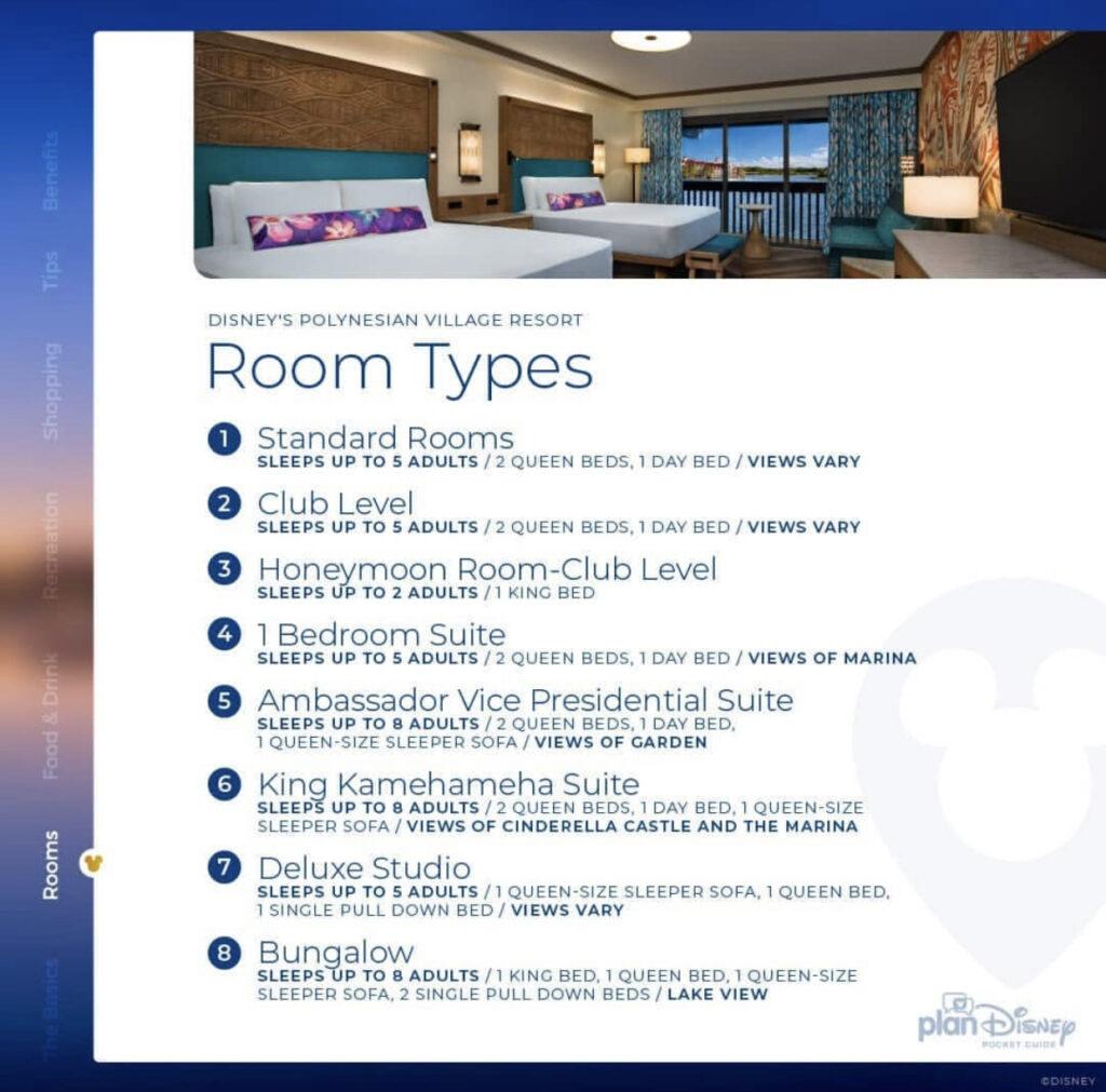 Disney’s Polynesian Village Resort planDisney Pocket Guide 2 Disney’s Polynesian Village Resort planDisney Pocket Guide 2