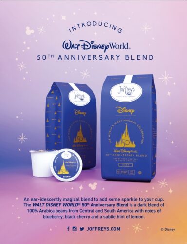 Souvenir Guide To Walt Disney World 50th Anniversary Merch! 11 Joffrey's coffee