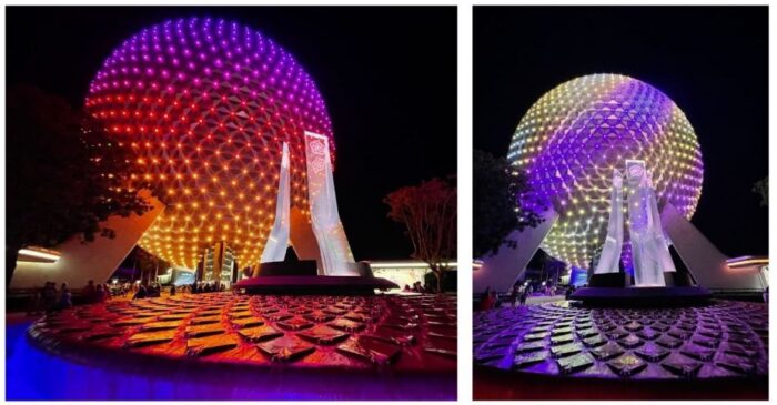 Celebrate Disney World 50th Anniversary At Epcot! 13 Spaceship Earth