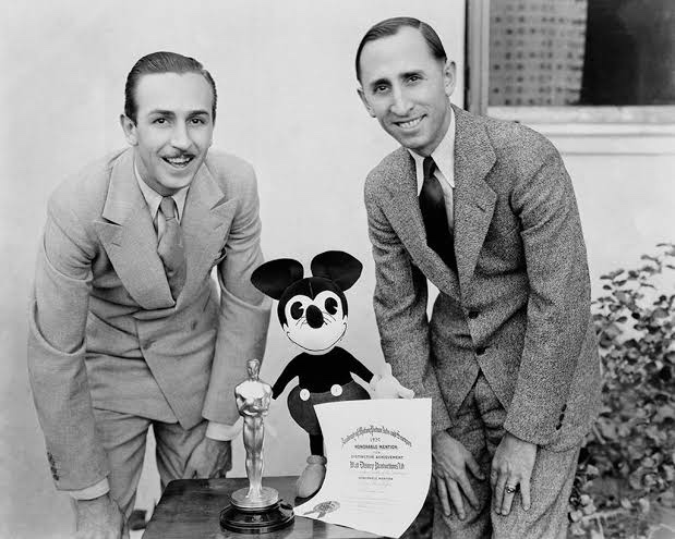 Fun Facts About Mickey Mouse To Celebrate His Birthday! 10 walt and roy