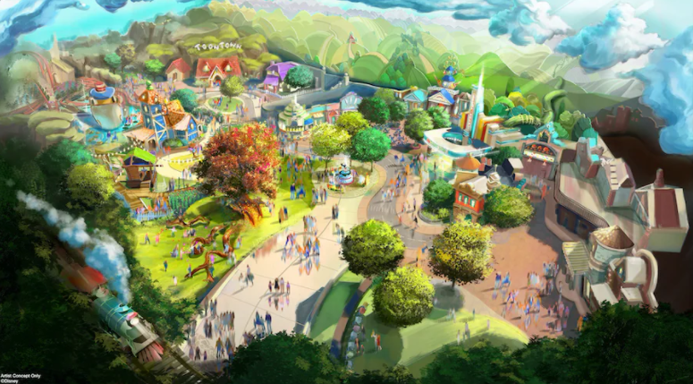 Mickey's Toontown at Disneyland being Transformed 1 Mickey's Toontown at Disneyland being Transformed 1