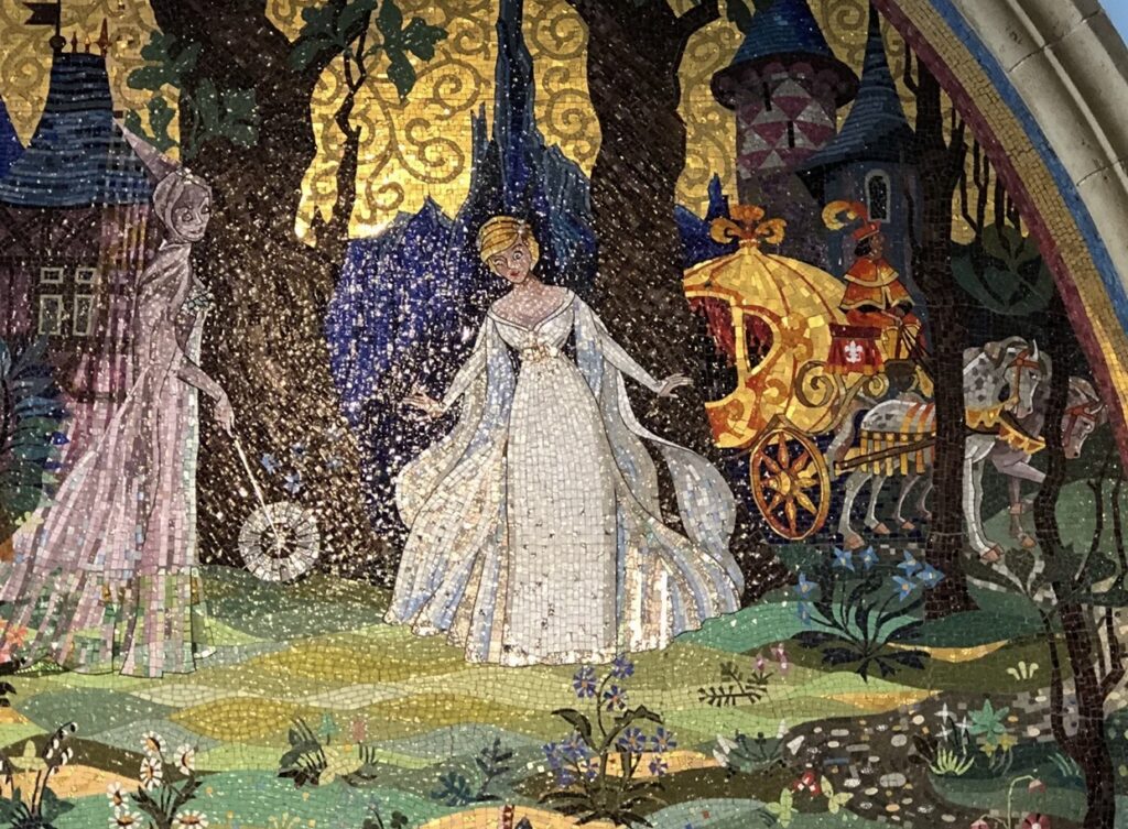 Visiting Cinderella Castle’s Mosaic Murals 4 Visiting Cinderella Castle’s Mosaic Murals 4