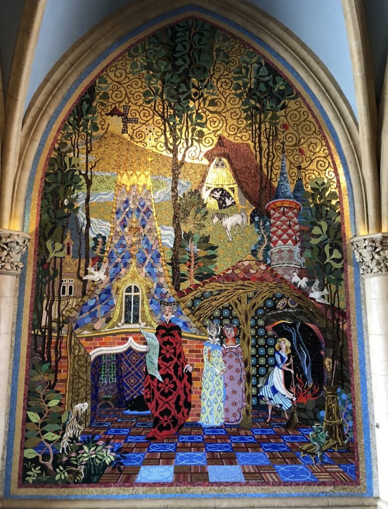 Visiting Cinderella Castle’s Mosaic Murals 3 Visiting Cinderella Castle’s Mosaic Murals 3