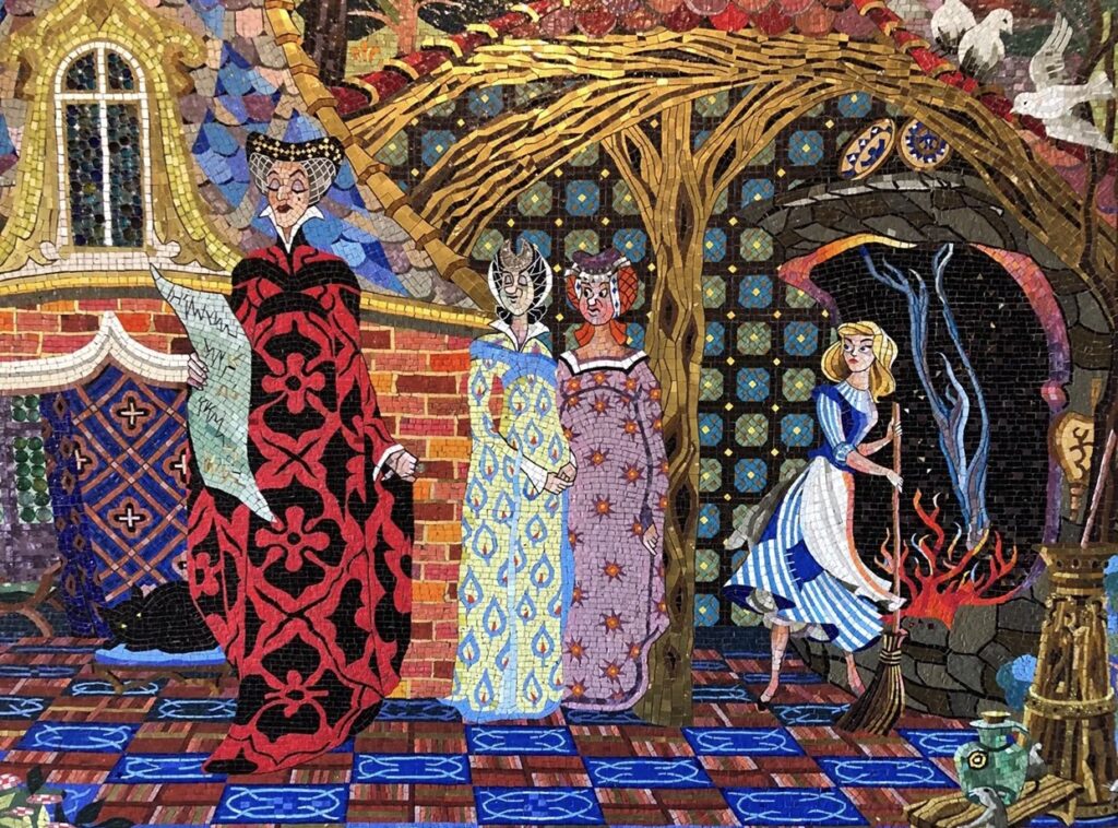 Visiting Cinderella Castle’s Mosaic Murals 2 Visiting Cinderella Castle’s Mosaic Murals 2