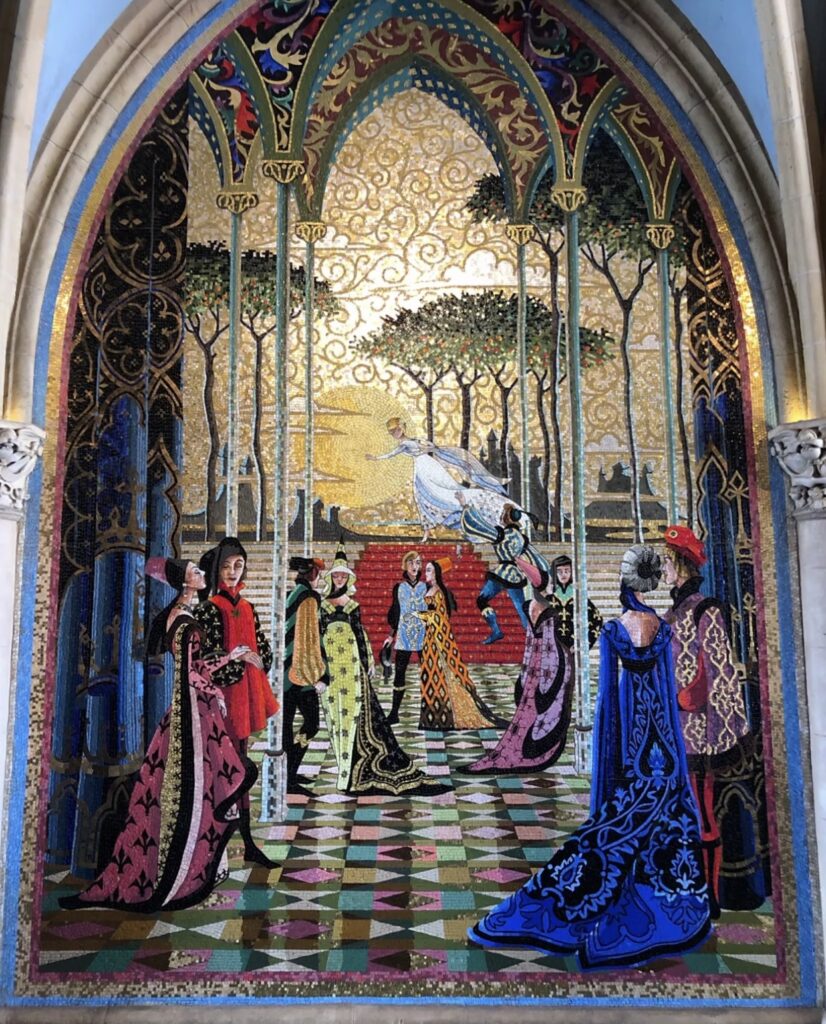 Visiting Cinderella Castle’s Mosaic Murals 5 Visiting Cinderella Castle’s Mosaic Murals 5