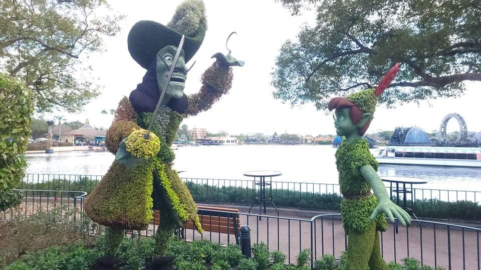 Epcot Flower And Garden Topiaries Are Starting To Bloom! 5 Epcot Flower and Garden