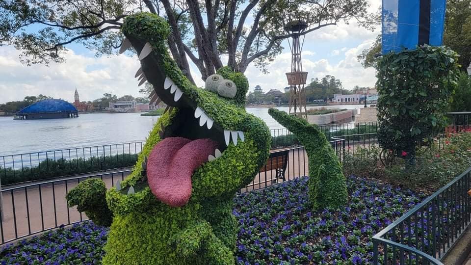 Epcot Flower And Garden Topiaries Are Starting To Bloom! 7 Flower and Garden Festival