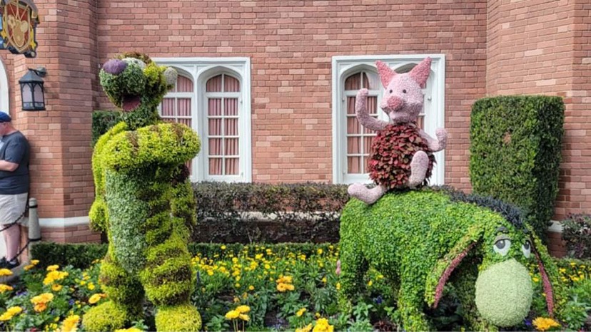 Epcot Flower And Garden Topiaries Are Starting To Bloom! 9 Flower and Garden Festival