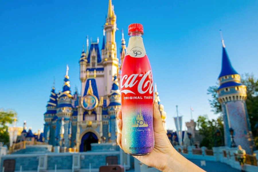 First Look At The Coca-Cola Bottles In Honor Of The Walt Disney World 50th Anniversary! 7 Coca-Cola bottles