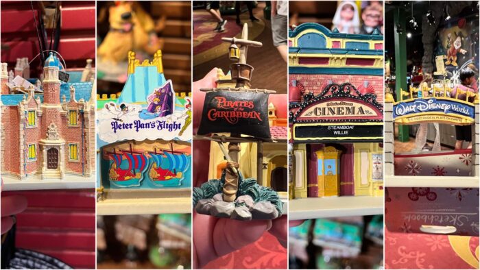 Walt Disney World Attractions Ornaments