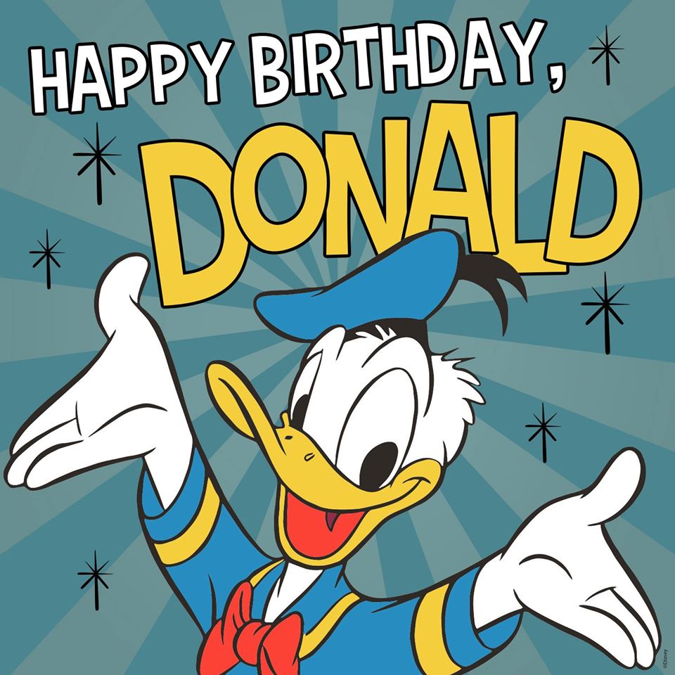 Celebrate Donald Ducks Birthday With These 6 Facts 2 Celebrate Donald Ducks Birthday With These 6 Facts 2