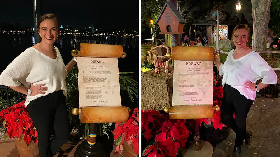 How Disney Celebrates The Holiday Traditions In Epcot! 4 Holiday traditions