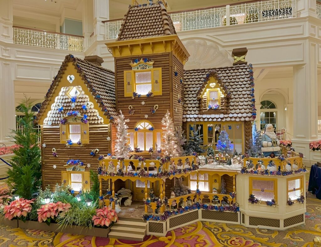 Fun Facts about the Gingerbread Displays at Disney World 1 Gingerbread displays