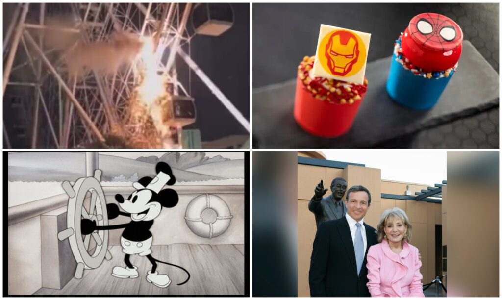 Disney News Round-Up: Happy New Year, Fire and Rescue at ICON Park, Bob Iger Remembers Barbara Walters, Mickey Mouse Public Domain 1 Disney News Round-Up