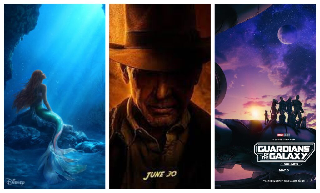 11 Walt Disney Studio Theatrical Releases Arriving in 2023! 1 disney collage
