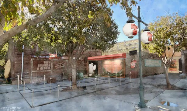 New Details & Opening Date Revealed for San Fransokyo Square at Disney California Adventure 3 baymax