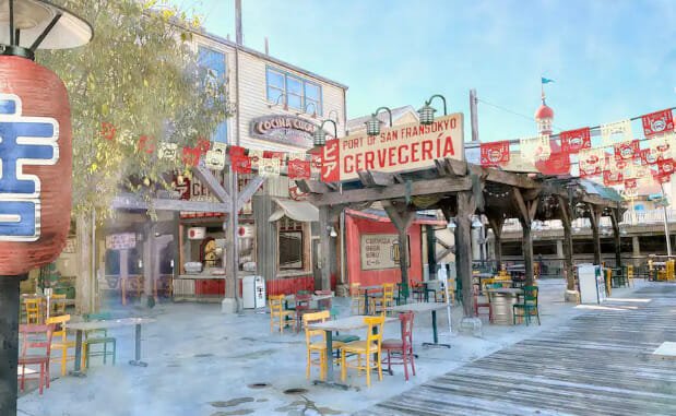 New Details & Opening Date Revealed for San Fransokyo Square at Disney California Adventure 4 concina
