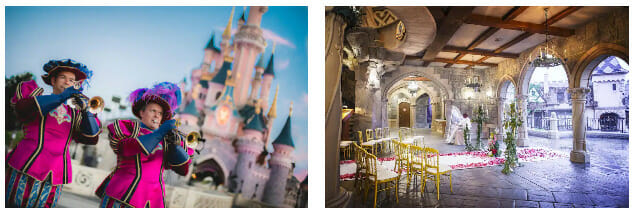 Magical Disney’s Fairy Tale Weddings at Disneyland Paris 4 castle